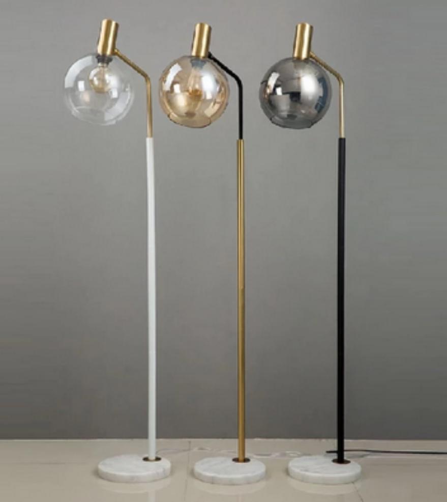 LYS Kulelampe med marmorfot