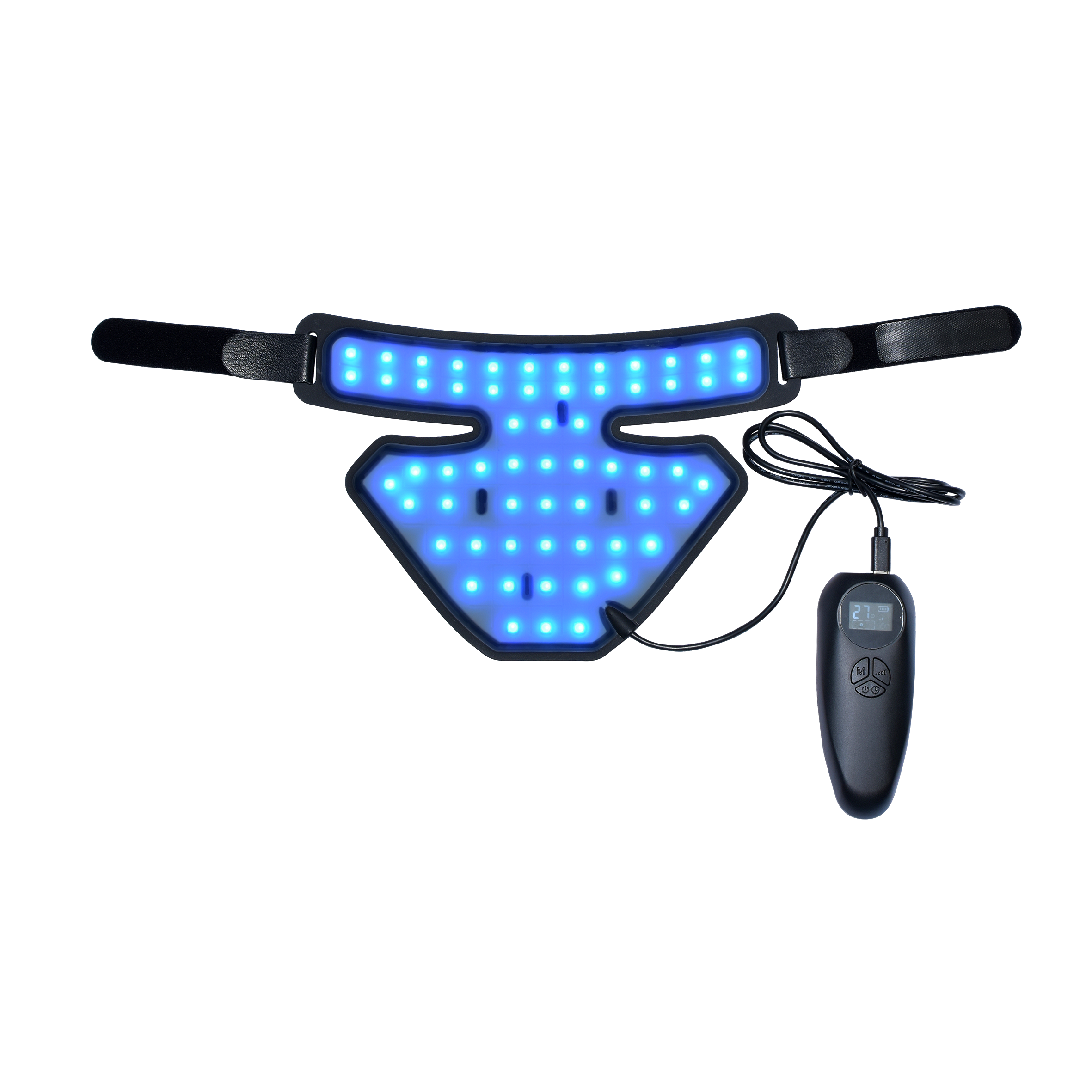 LED-halspute - rødlys terapi
