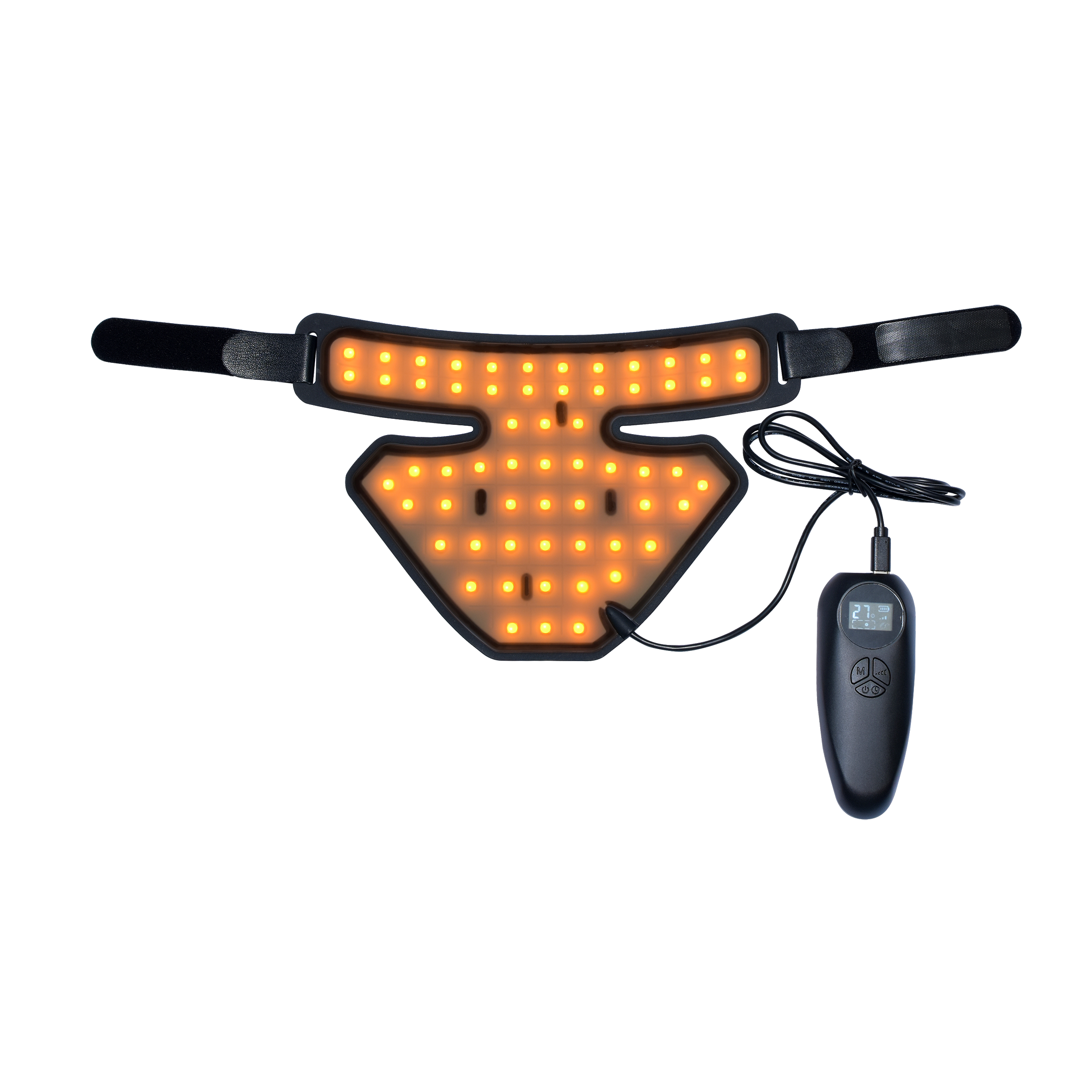 LED-halspute - rødlys terapi