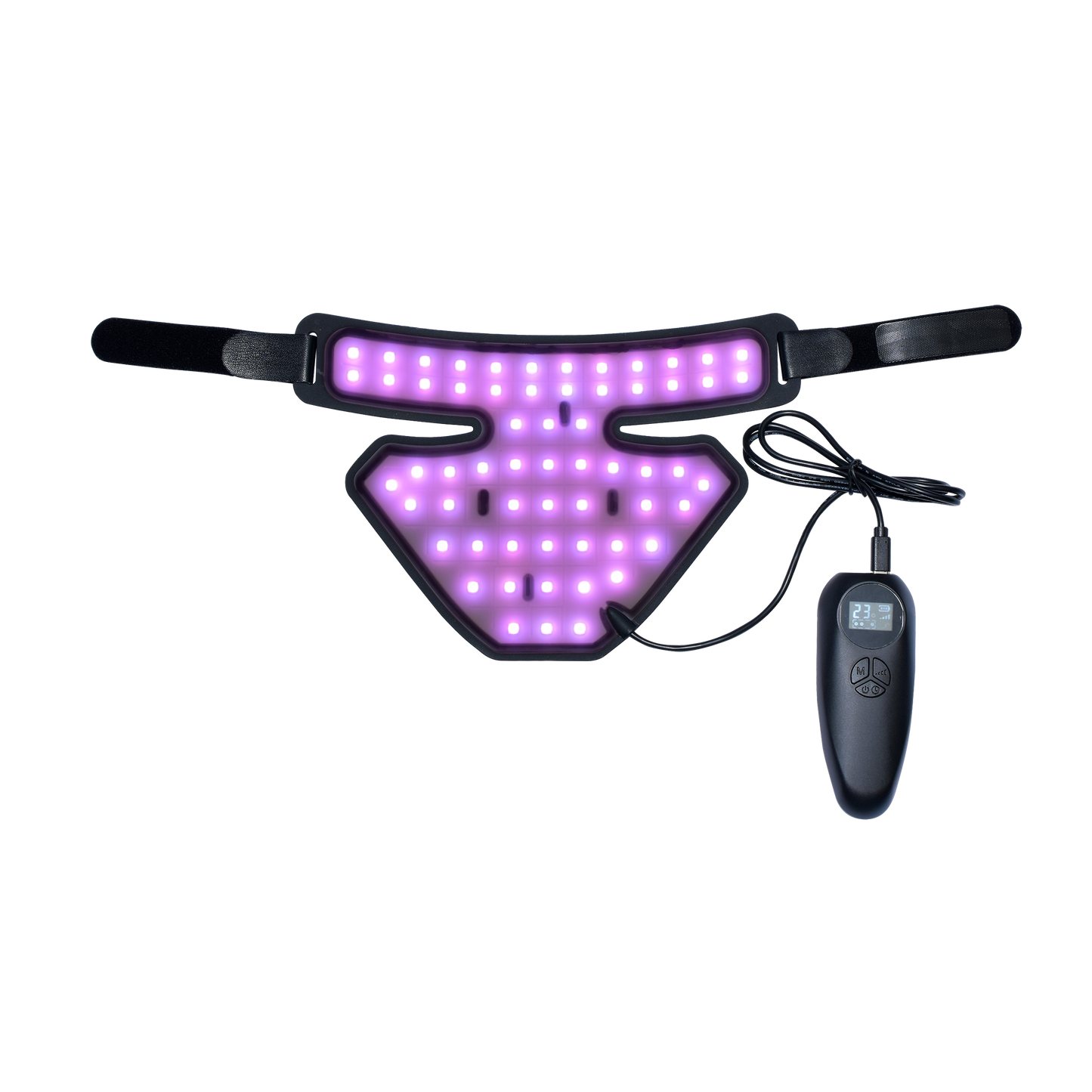 LED-halspute - rødlys terapi