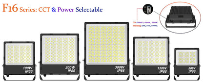 FL16 LED Lyskaster – Premium 200 lm/W Energisparende, IP66