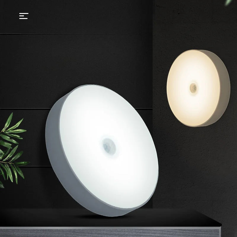 Smart Lys med magnetfest - Nattlys med Bevegelsessensor LED Portablet