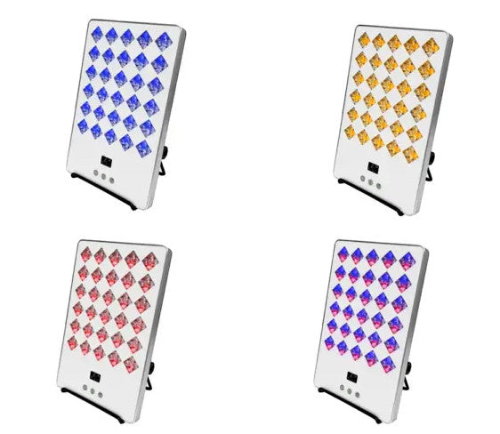 Lys terapi panel - multi-farge spectrum-  bærbar rødlys terapi  -  12W - LED-skjønnhetspanel