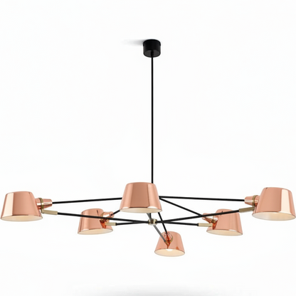 Rose gold pendellampe