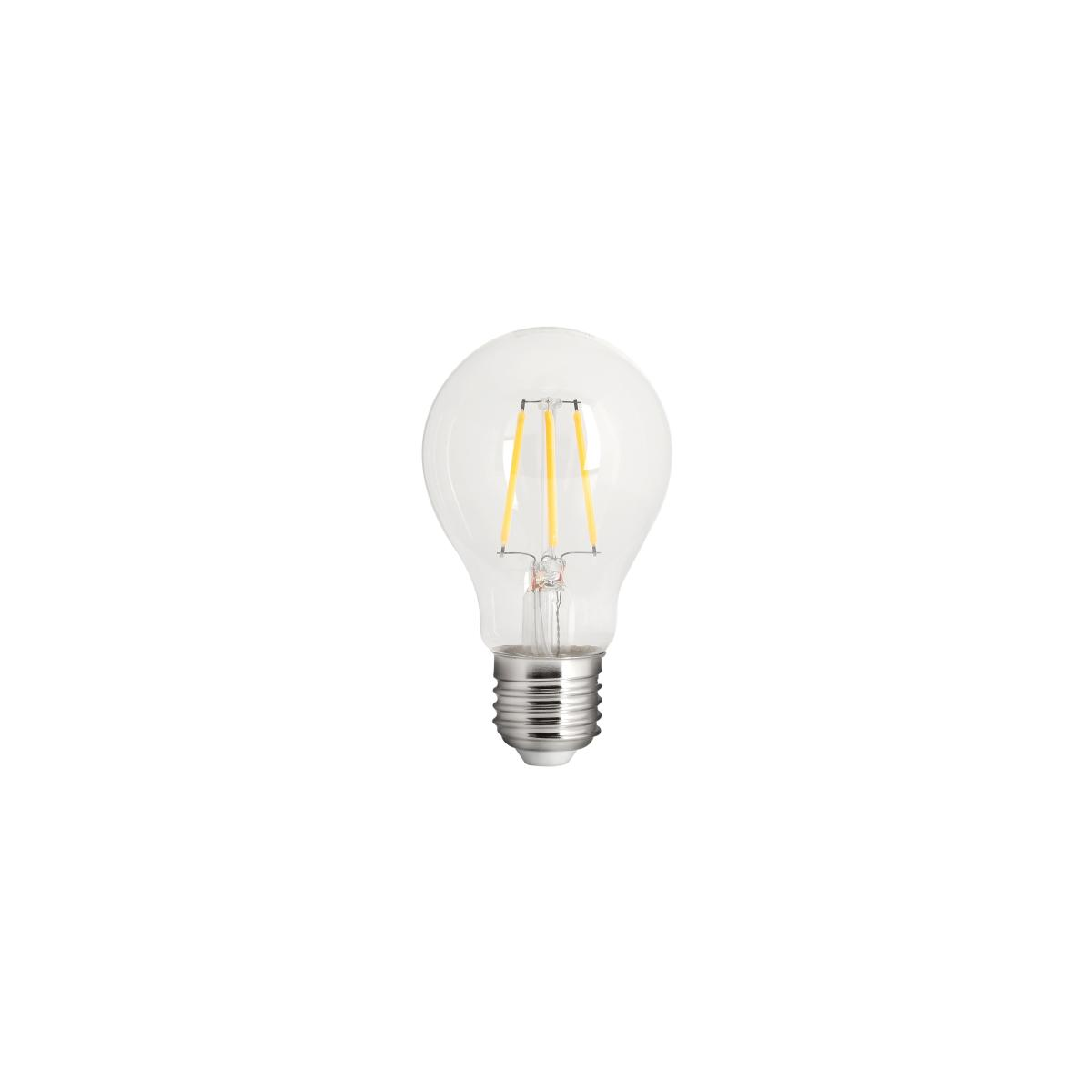 Filament LED-pære A60 – klassisk edison, E27