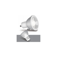 GU10 LED-spotpære, sølv aluminium – 3-pk
