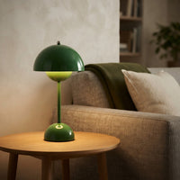 Flowerpot-stil cordless touch-bordlampe i PC – 5100 mAh – tent i stue