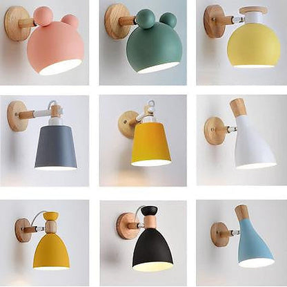 LYS Macaron vegglampe i tre – justerbar nordisk spot