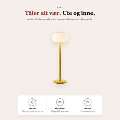 Bell-bordlampe IP54 vanntett – funksjoner og fordeler