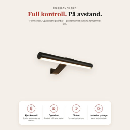 Bildelampe rør-design – funksjoner og fordeler