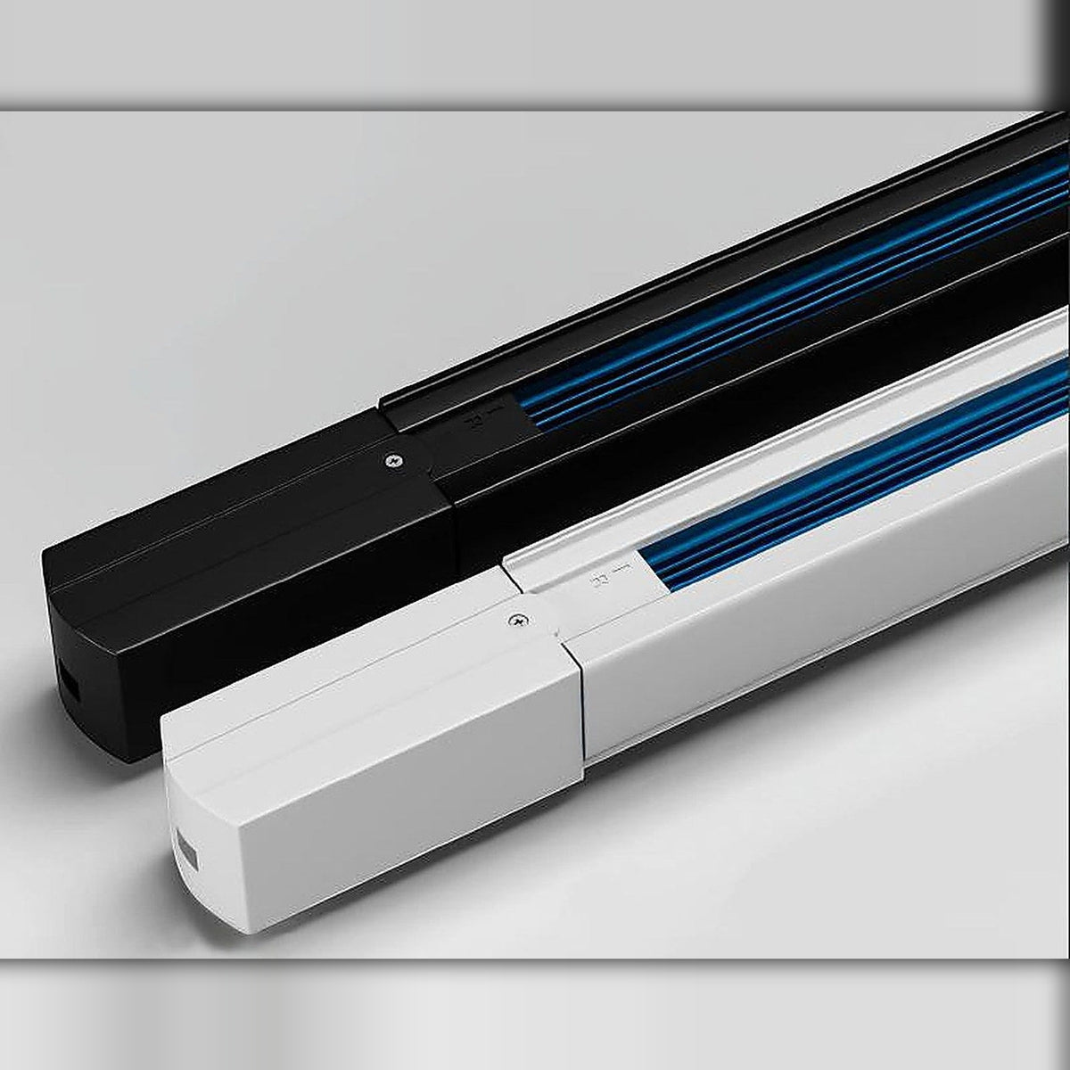 LED magnetisk skinneprofil 48 V i sort og hvit