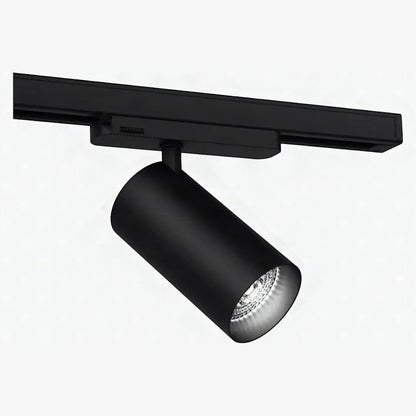 LED skinnespot 20W 3-fase sort 3000K
