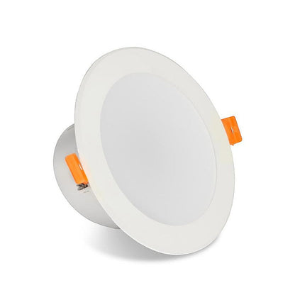 LED slank rund innfelt downlight, slim profile 18 mm