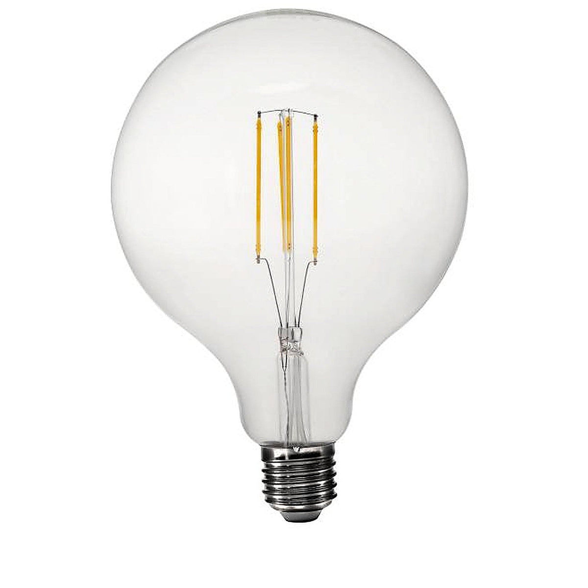 LED vintage Edison filament pære G125, E27, dimbar