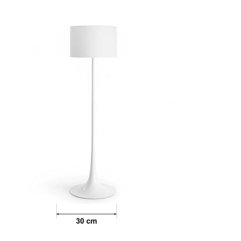 Mål og spesifikasjoner for Gulvlampe med sylinderskjerm – tulipanfot