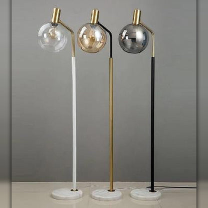 Kulelampe med marmorfot – Lysverden