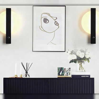 Minimalistisk LED vegglampe opp- og nedlys