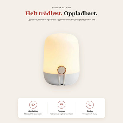 Portabel RGB-lykt med håndtak – funksjoner og fordeler