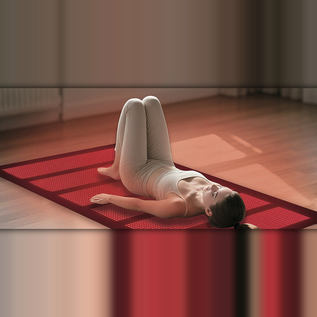 Helkroppsteppe for terapi – rødlys terapi