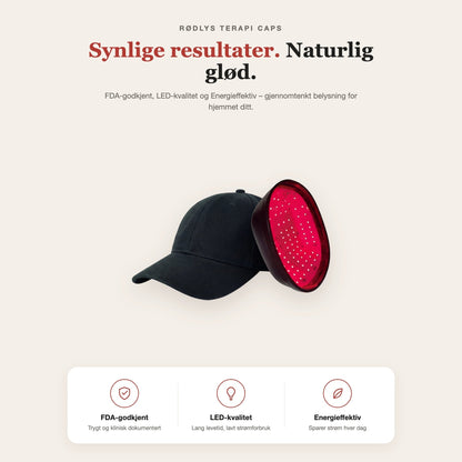 Rødlys terapi caps – funksjoner og fordeler