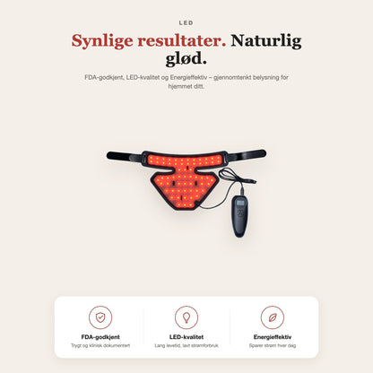 LED-halspute – funksjoner og fordeler