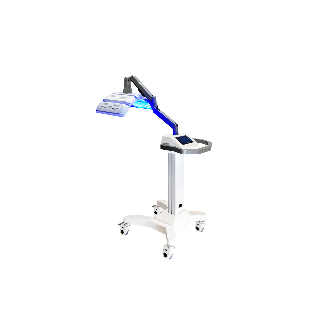 LED terapimaskin 240W – fotodynamisk rødlysterapi (PDT), 5 bølgelengder