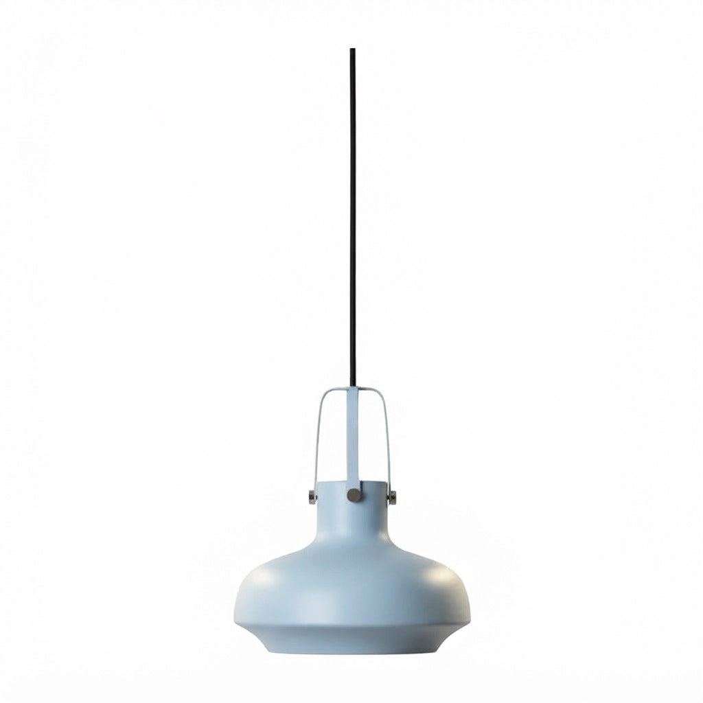 Macaron pendellampe i metall – pastell – Blå
