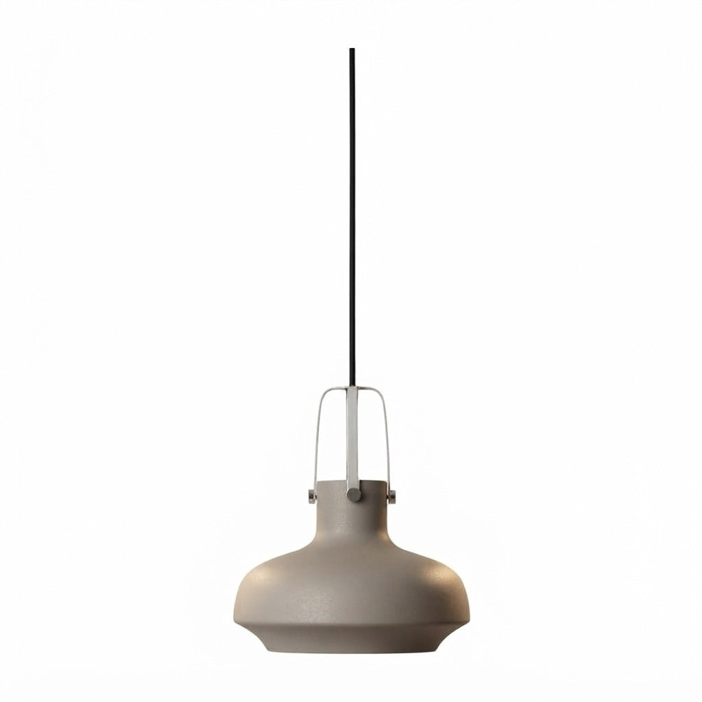 Macaron pendellampe i metall – pastell – Grå