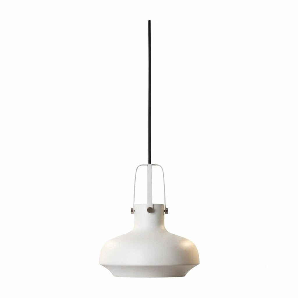 Macaron pendellampe i metall – pastell – Hvit