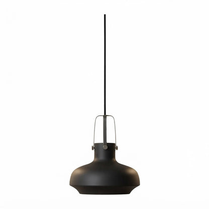 Macaron pendellampe i metall – pastell – Sort