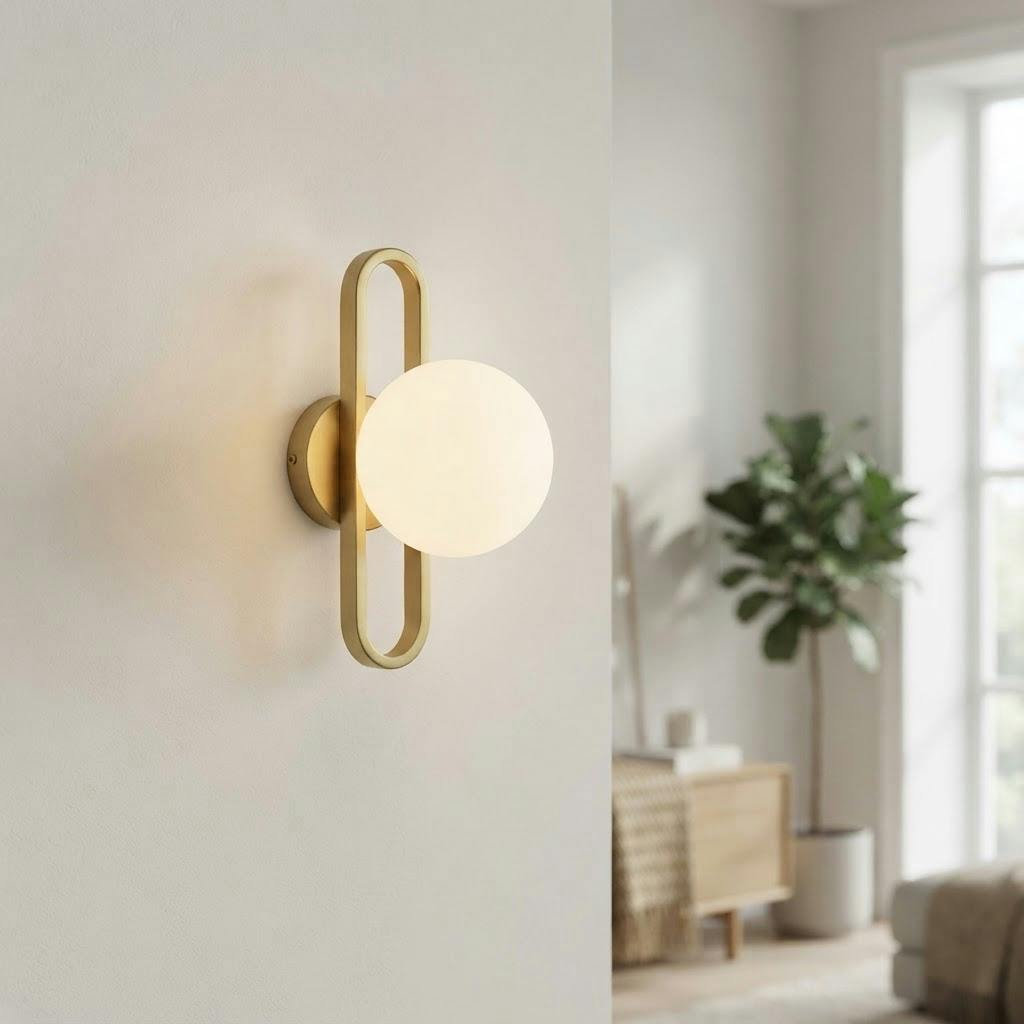 Trevegglampe – justerbar Macaron-spot – tent i skandinavisk hjem