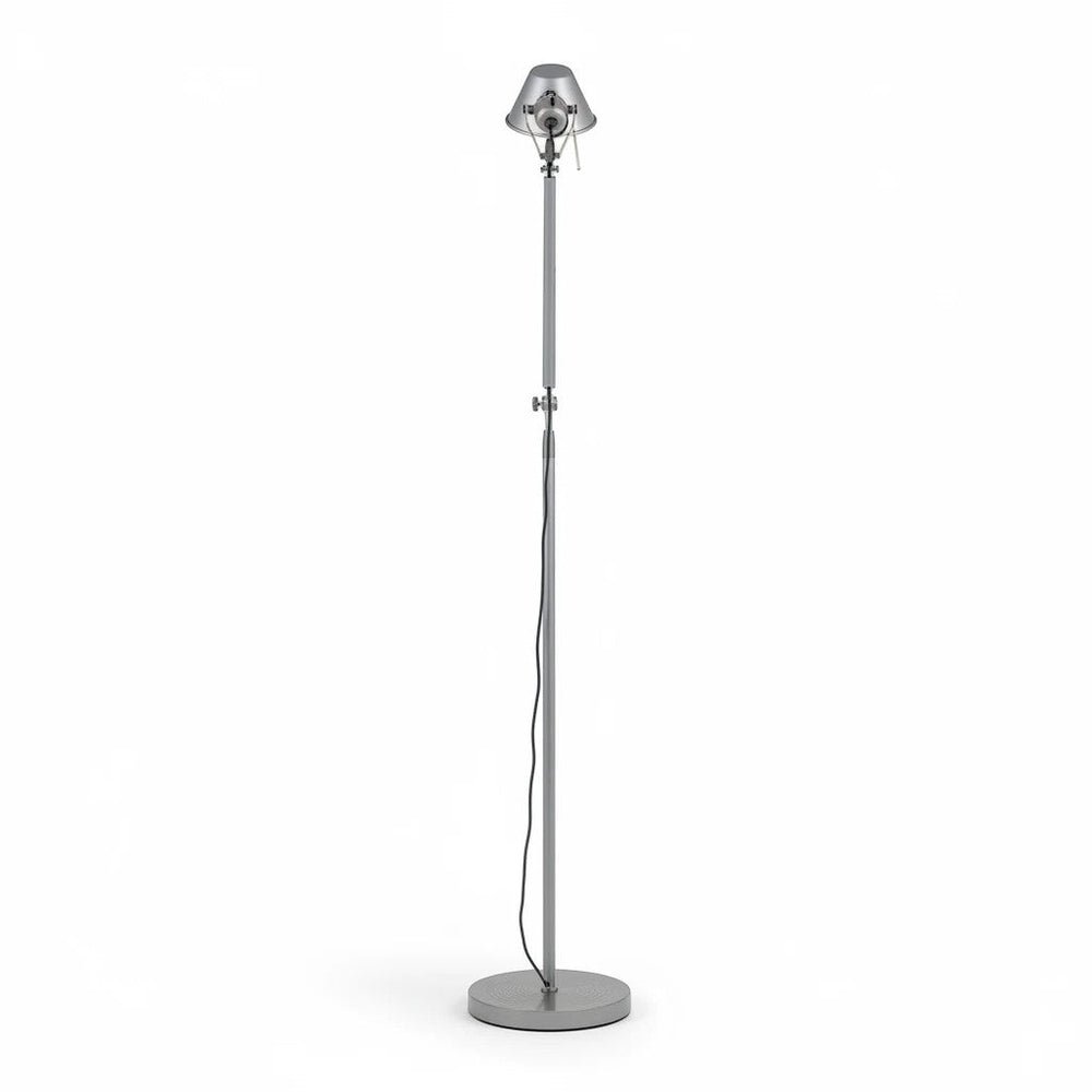 LYS Justerbar arbeidsgulvlampe i aluminium