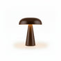 Lysverden black aluminum mushroom table lamp with touch control and 4 color temperatures.