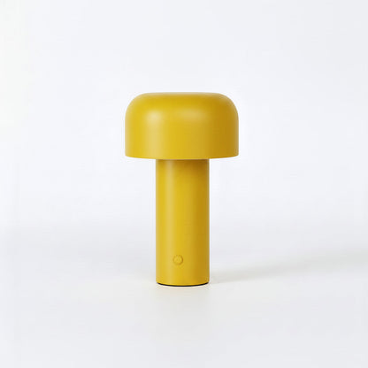 Lysverden Bellhop-style green metal mushroom table lamp with touch control and 3 brightness levels.