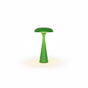 Lysverden green flute-shaped mushroom table lamp with touch control and dimmable brightness.