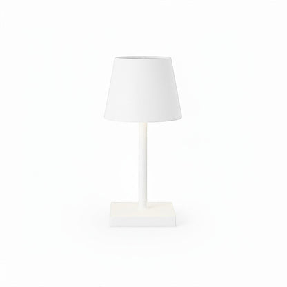 Lysverden compact Italian restaurant lamp with black shade, aluminum base, touch control, and 3000K warm light.