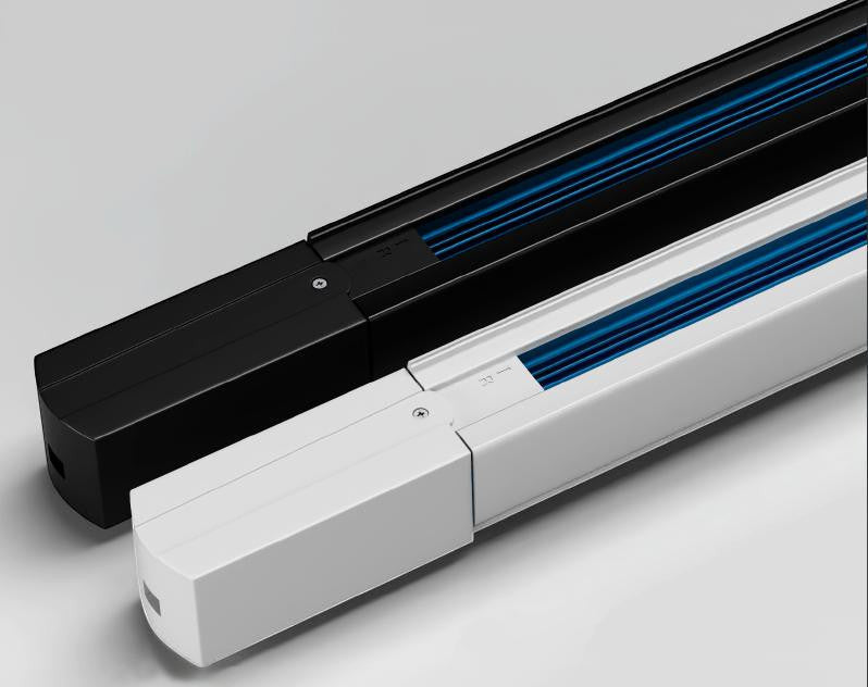 LED magnetisk skinneprofil 48 V i sort og hvit