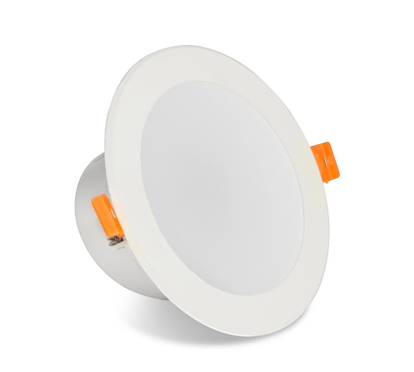LED slank rund innfelt downlight, slim profile 18 mm