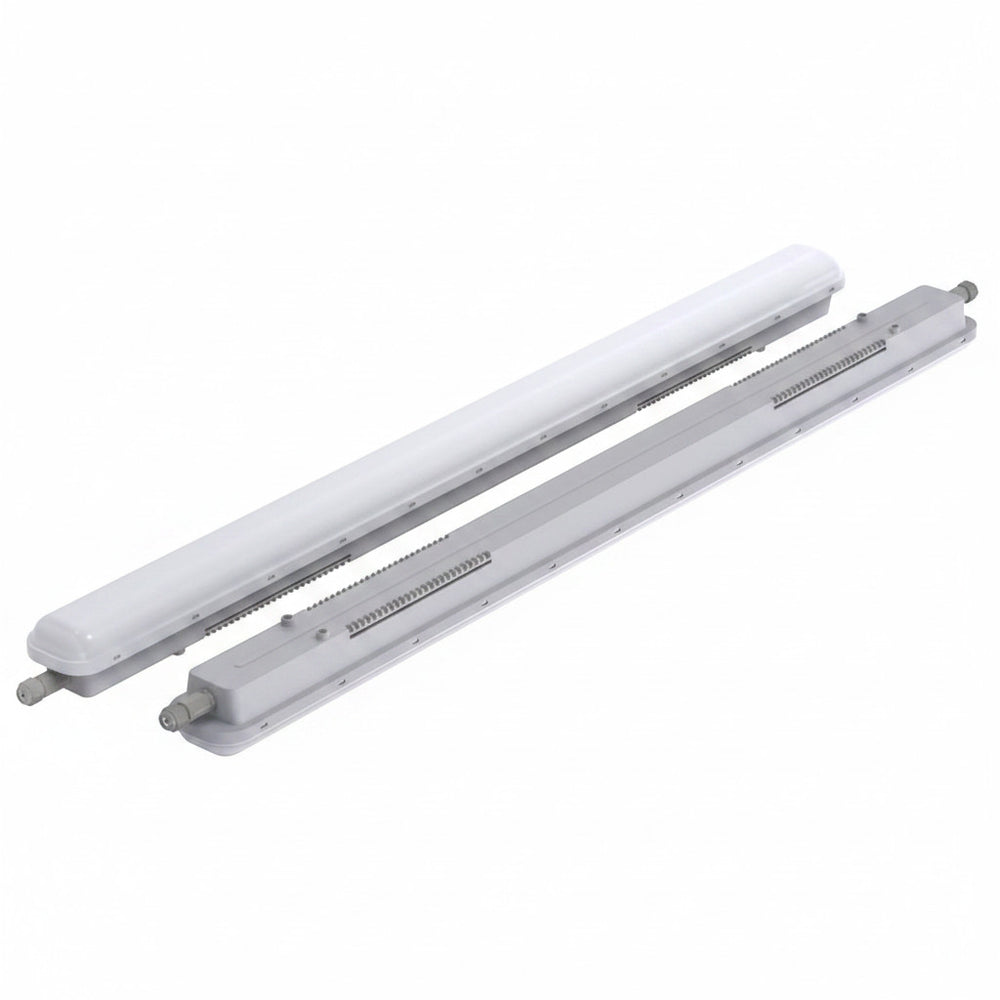 Lysverden white LED solar street light with integrated light sensor, IP65 rated, automatic dusk-to-dawn operation.