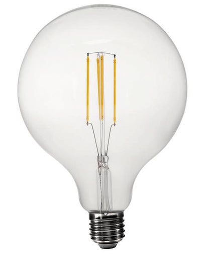 LED vintage Edison filament pære G125, E27, dimbar