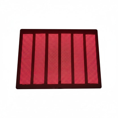 Lysverden red and near-infrared full body therapy mat for circulation, cell repair, wound healing, collagen support, and muscle relaxation.