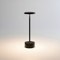 Lysverden slim aluminum cordless table lamp with touch control and 3-level dimming, 2700K warm light.