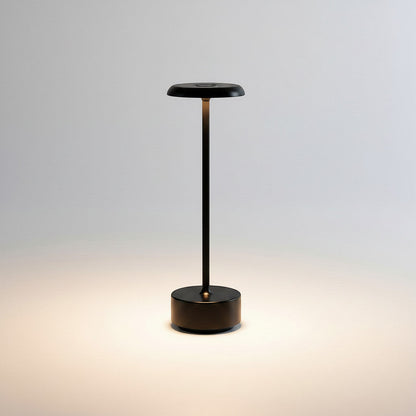 Lysverden slim aluminum cordless table lamp with touch control and 3-level dimming, 2700K warm light.
