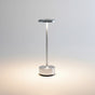 Lysverden slim aluminum cordless table lamp with touch control and 3-level dimming, 2700K warm light.