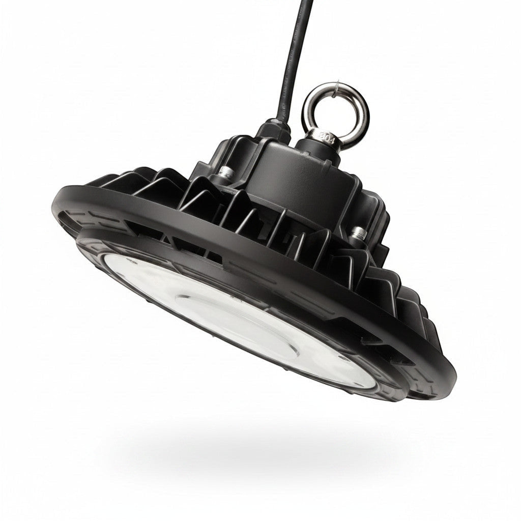 LED industrilys – premium UFO 170 lm/W Philips driver, IP65 lagerlys