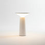 Lysverden white cone-shaped modern touch-controlled LED table lamp with 3 color temperatures and dimming function.