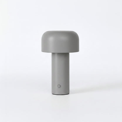 Lysverden white metal mushroom-shaped table lamp with touch control and 3 brightness levels.