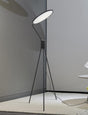 LYS Trebent uplight-gulvlampe i sort