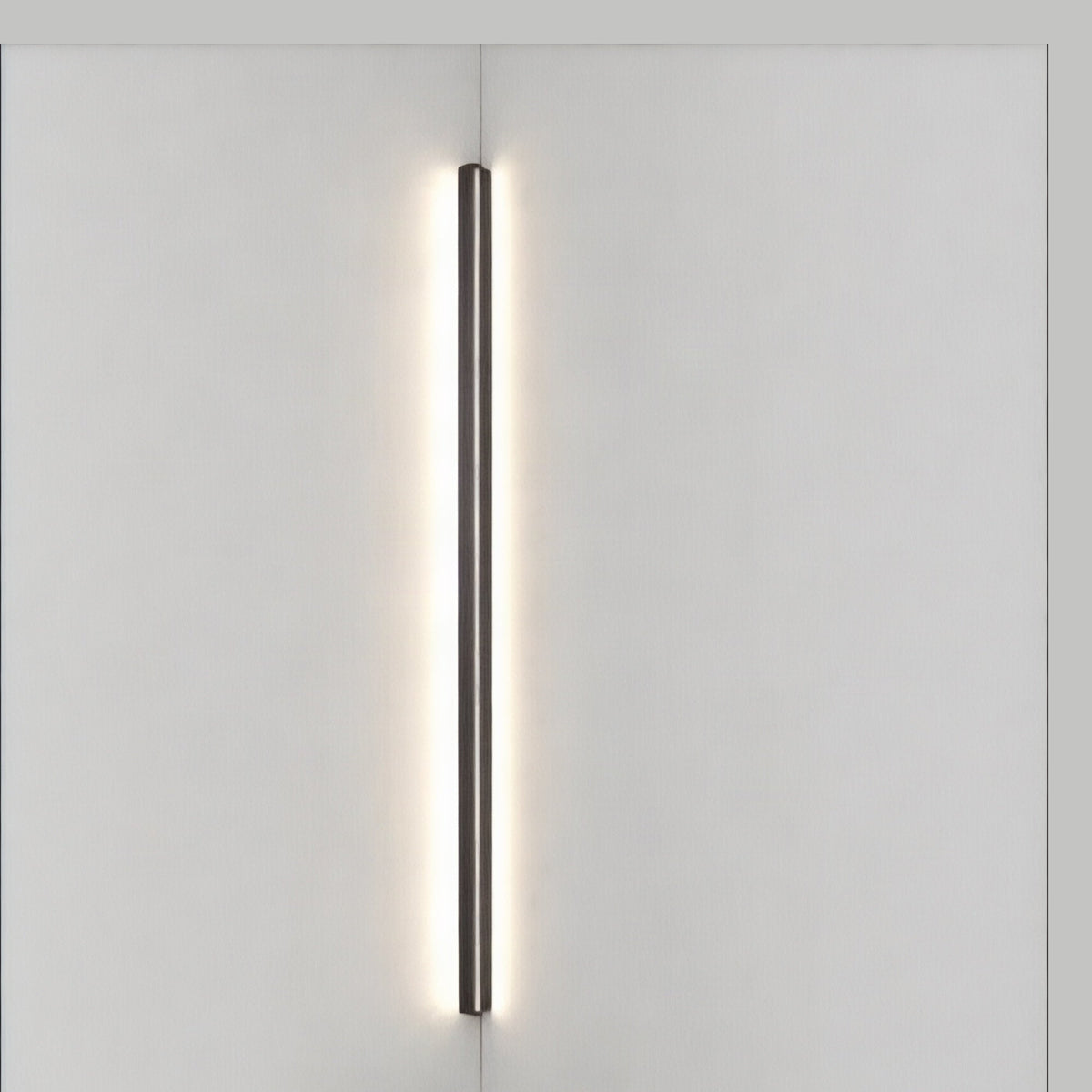 Lineaer LED vegglampe lyslinje i sort
