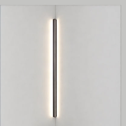 Lineaer LED vegglampe lyslinje i sort